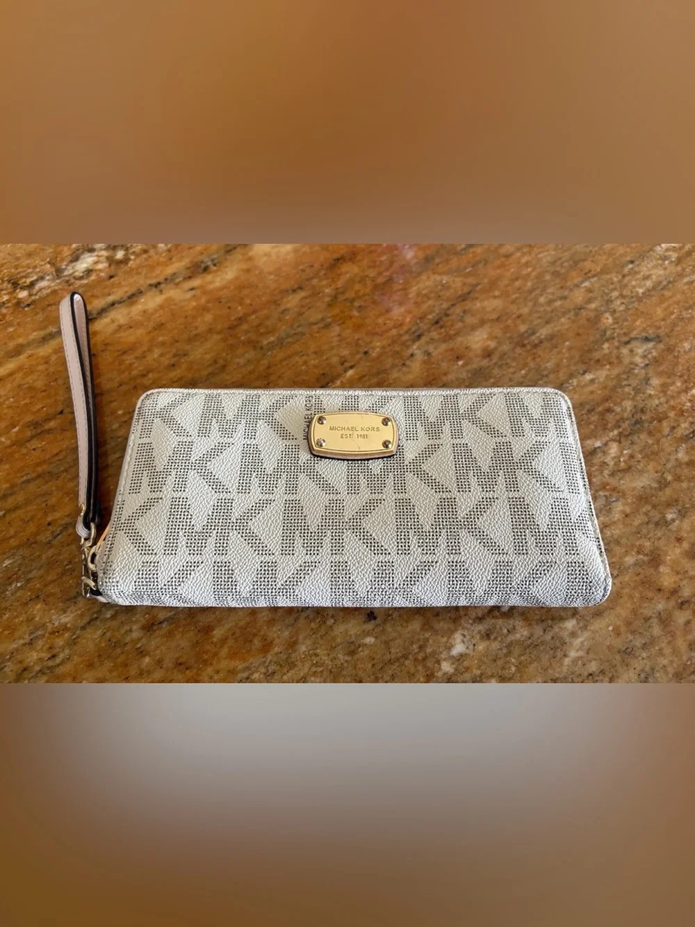 Michael Kors Large MK Monogram Wristlet